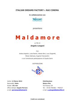 pressbook - Bolero Film