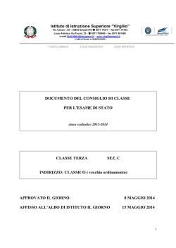 Classe 3C - Virgilio