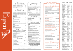 i nostri antipasti La pasta i risotti