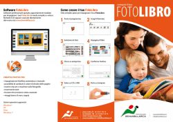 Software FotoLibro Come creare il tuo FotoLibro