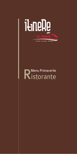 Ristorante - Trenitalia