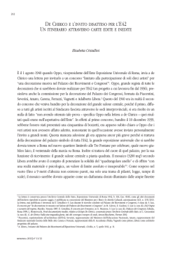 Capitolo 1 ita-ing - Fondazione Giorgio e Isa de Chirico