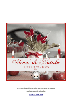 I DOLCI DI ZIA CHICCA