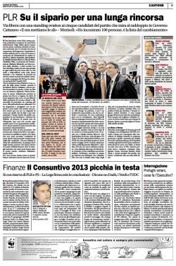rticolo Corriere del Ticino