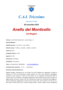 C.A.I. Tricesimo Anello del Monticello