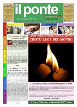 CRIStO LUCE DEL MONDO
