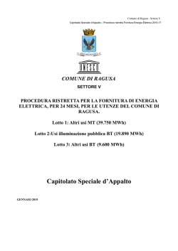 capitolato speciale forniture anno 2015-17 bis