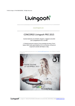 CONCORSO Livingooh PRO 2015