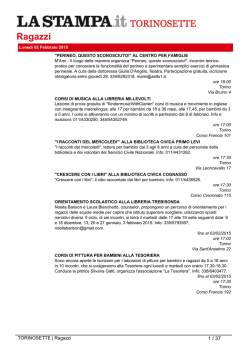 Ragazzi - La Stampa