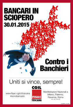 Uniti si vince, sempre! - Fisac Portale Nazionale