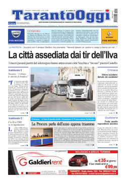 Ilva: Intesa presta altri 200 milioni di euro Intesa