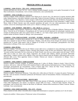 Don GIORGIO &ndash; TERRA SANTA PETRA 14-22