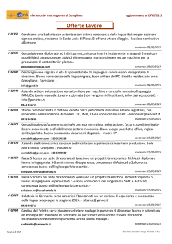 Annunci Informagiovani di Conegliano