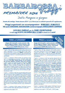 Sfoglia il depliant primavera 2015