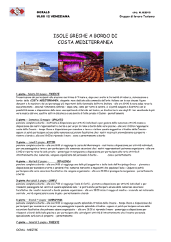 locandina crociera 30 maggio