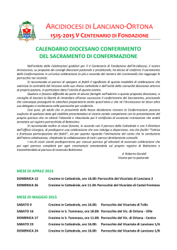ARCIDIOCESI DI LANCIANO-ORTONA