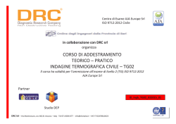 corso di addestramento valido per l`accesso all`esame di