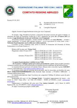 approfondimento tecnico arco compound