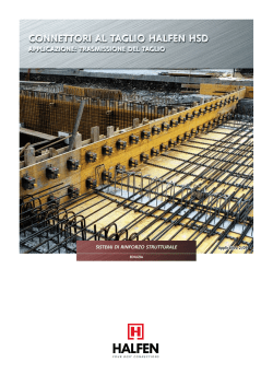 PROFILI HALFEN SISTEMI DI RINFORZO STRUTTURALE
