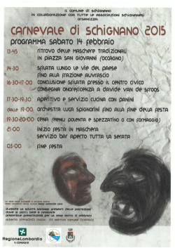 Carnevale di Schignano