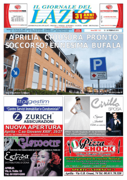 aprilia, chiusura pronto soccorso? ennesima bufala