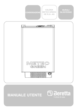 Manuale utente Meteo Green he RSI