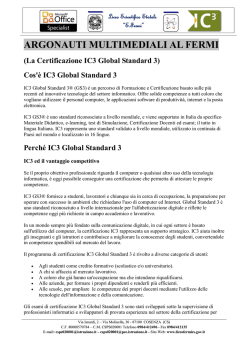 Formazione docenti - Corso informatico