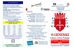 bando del festival - societa` scacchistica triestina 1904