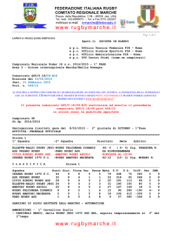 scarica allegato - Comitato Regionale Marche
