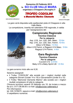 Campionato Regionale Chiappera