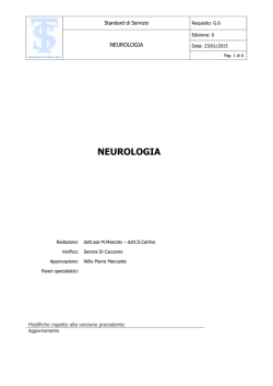 Neurologia () - Sanatorio Triestino