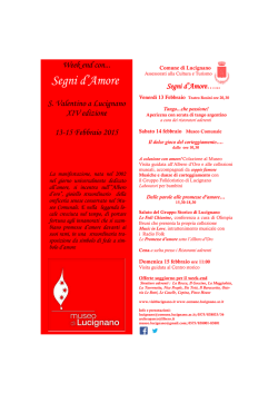 Scopri di pi&ugrave;... - visit lucignano