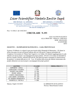 CIRCOLARE N.193