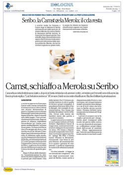 nd Lettori: nd Dir. Resp.: Ezio Mauro Servizi di Media Monitoring