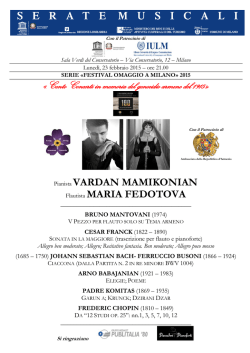 Scarica il libretto di sala