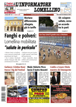 quattro pagine - L`Informatore Lomellino
