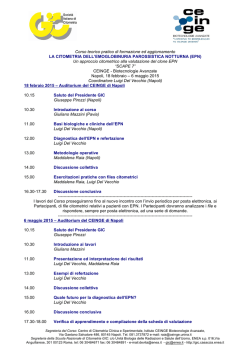 Programma SCAPE7 2015