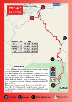 Dettaglio Prova Speciale Curino  | Data