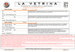 LA VETRINA  - Comune di Pordenone