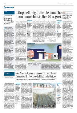 Il flop delle sigarette elettroniche In un anno chiusi