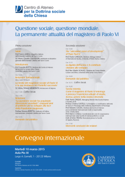 La locandina - Incrocinews