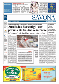 Aurelia bis, bloccati gli scavi