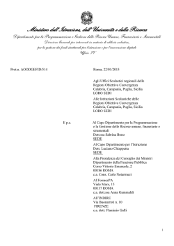 scarica il DOCUMENTO - ForMiur