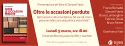 Oltre le occasioni perdute