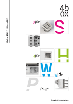 scarica il LISTINO 4BOX