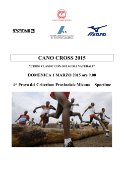 CANO CROSS 2015