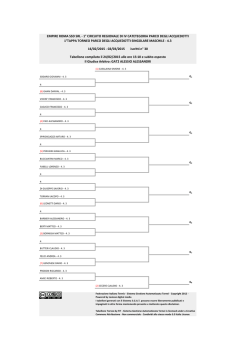 tabellone-43 - Sandro Di Trento