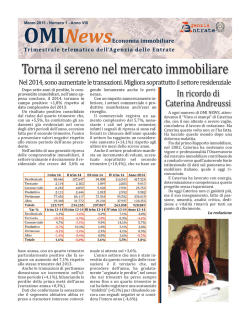 OMI News n&deg; 1 - marzo 2015 - pdf