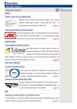 Newsletter N.11 Marzo 2015
