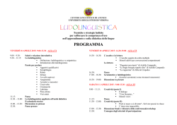 LuDoLinGuiStiCa - Centro Linguistico di Ateneo